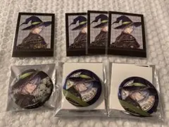 ツイステ シルバー ブルーム 缶バッジ ぱしゃこれ 箔押し ほか まとめ