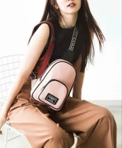 サマンサベガ　ショルダーバッグ　レザー　ピンク