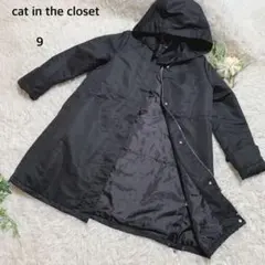♪【新品タグ付】キャットインザクローゼット　コート　ジャンパー　中綿入　9 黒