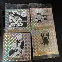 ドラゴンボール　40周年記念　シールウエハース4枚セット