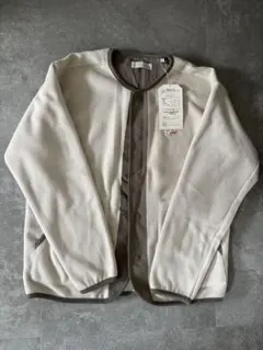 新品　フリースジャケット ロゴスデイズ　M アイボリー
