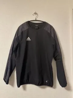 adidas アディダス 長袖 ピステ トレーニングウェア 黒