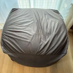 無印良品　ブラウン ビーズクッション　体にフィットするソファ