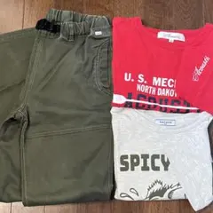 エイグルキッズズボン１５０㌢　アコースティックロンT１６０㌢他　まとめ売り3点