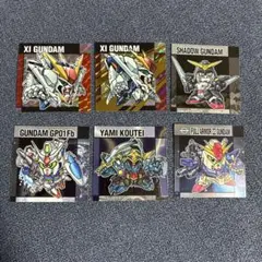 元祖SDガンダムスナックⅡ シール　6枚セット