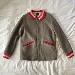 FULL COUNT スタジャン グレー/レッド サイズ38