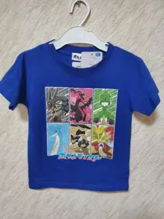 2枚セット　ポケモン Tシャツ (青・黒)