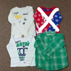 男の子ロンT120㌢3点