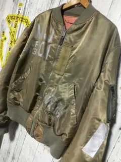 AVIREX MA-1 フライトジャケット Lサイズ USA製 名作 雰囲気抜群
