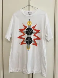 岡本太郎　太陽の塔　TARO プリントTシャツ ホワイト　L