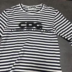 CDG COMME des GARCONS ボーダー長袖カットソー Sのサムネイル