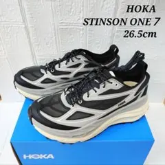 新品 27.0cm HOKA STINSON ONE 7 ブルー レア 27cm - メルカリ