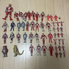 ウルトラマン、ウルトラ怪獣フィギュア　計53体