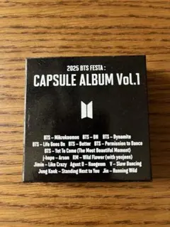 BTS 2025 CAPSULE ALBUM Vol.1 キーホルダーセット