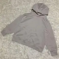 フード付きスウェットパーカー ライトベージュ　レディース　秋冬服　Mサイズ