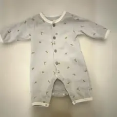 美品　オーガニックコットン　カバーオール　バースデイ