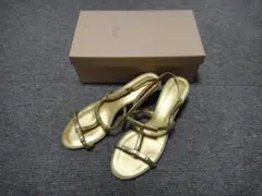 Odette e Odile ゴールドサンダル L