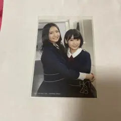 HKT48 生写真 2ショット 宮脇咲良　森安まどかのサムネイル