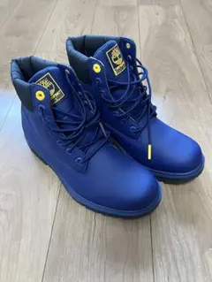 Timberland ネイビー ワークブーツ