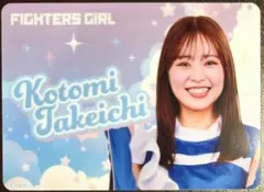 ファイターズガール　竹市琴美　2025　ハードブロマイド　シークレット❗新品