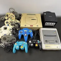 セガサターン ゲームキューブ スーパーファミコン コントローラー 等セット