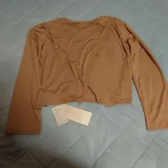 KOBE LETTUCE ブラウン クロップド長袖