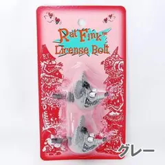 匿名配送 Rat Fink ヘッド ライセンスボルト グレー 2セット - メルカリ