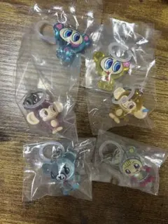 ナルミヤキャラクターズ めじるしアクセサリー ガチャガチャ 6個セット