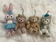 ダッフィ&シェリーメイ　ジェラトーニ、ステラルー ミニストラップセット