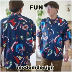 modem design/FUN(モデムデザイン/ファン) 半袖シャツ　Mのサムネイル