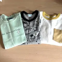 子ども　ロンT 100cm 3枚セット　男の子