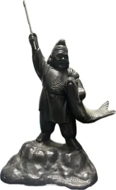 銅器 インテリア 置物 七福神 岩上鯛吊り戎 えびす 2025年最新】鯛 えびす 置物の人気アイテム - メルカリ