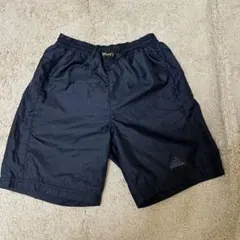 アディダス ナイロン ハーフパンツ ドローコード付き（M相当）