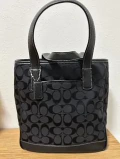 COACH コーチ トートバッグ シグネチャー キャンバス レザー