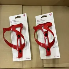 Bontrager Pro Carbon Cage レッド 2個セット - メルカリ