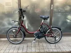 中古電動自転車ヤマハPAS City-c 20インチ ワインレッド横浜№8602のサムネイル