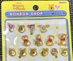 ディズニー くまのプーさん ボンボンドロップシールミニ　おすそ分け