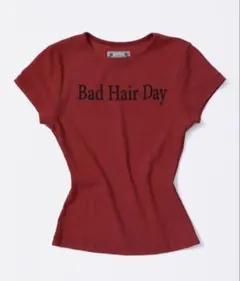 SCULPTOR/スカルプター Bad Hair Day Tee red Mのサムネイル