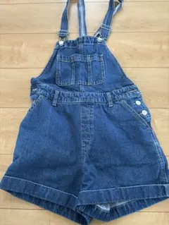 WEGO デニムサロペット　ショートパンツ　S 美品