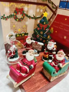 大野素子さんサンタクロース陶器の置物