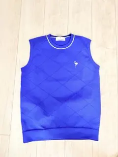 JUN&ROPE レディース ゴルフベスト ブルー サイズM