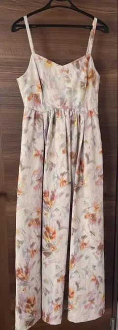 COCO DEAL レースキャミワンピース×カットソーワンピース オフ×オフ