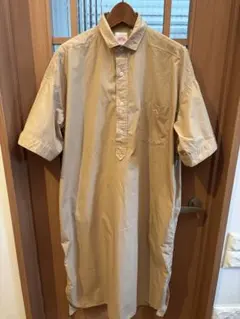 美品！DANTON 半袖シャツワンピース 36⭐︎ダントン.bshop