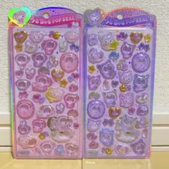 《サンリオ》正規品/うるちゅるポップシール/マイメロディ/クロミ/2種類セット