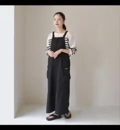 GEVACO デニムキャミサロペット - メルカリ