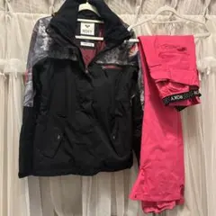 ROXY スノーボードウェア ジャケットとパンツセット