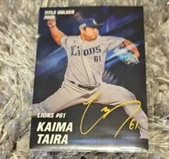 プロ野球チップス2026 TITLE HOLDER最多セーブ　平良海馬
