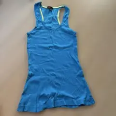 Forever 21 タンクトップ ブルー Lサイズのサムネイル