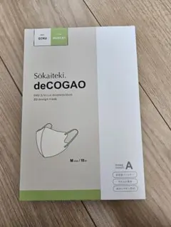 Sokaiteki. deCOGAO マスク Mサイズ 18枚入のサムネイル