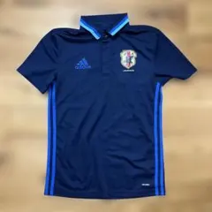 adidas 日本代表 ポロシャツ S ネイビー